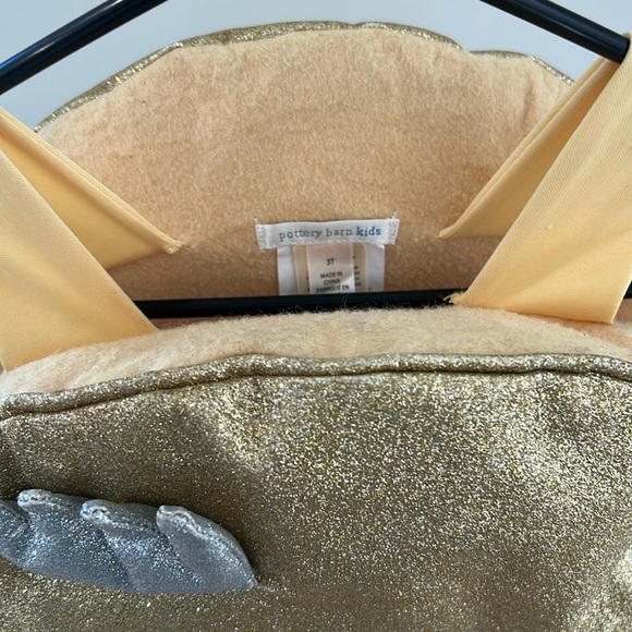 Pottery Barn Kids Gold‎ Emoji costume Halloween dress up 3t - Picture 4 of 4